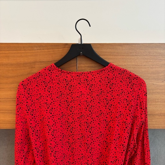 NWT Anthropologie Just Female Satori Wrap Blouse, Size S - Picture 11 of 15